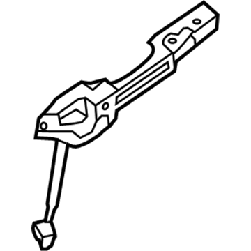 Nissan 82610-1VA1B Bracket - Outside Handle, RH