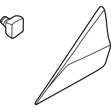 Hyundai 86180-3X000 Garnish Assembly-Delta LH