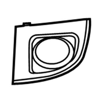Mopar 1SD76KX7AB Bezel-Fog Lamp