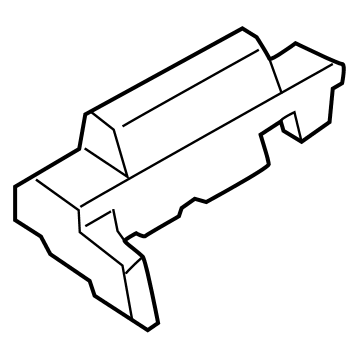 BMW 51-47-7-427-567 SUPPORT, LUGGAGE COMPARTMENT