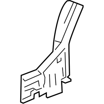 Honda 64720-TFE-305ZZ Extension Comp L, RR W