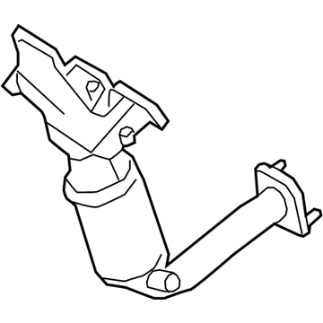 Ford 9E5Z-5G232-A Preconverter