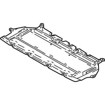BMW 51-75-7-340-168 Engine Compartment Shielding, Front
