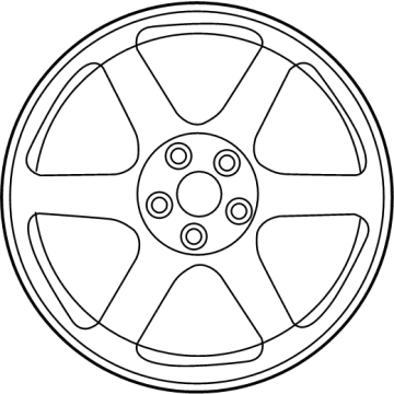 Nissan D0C00-6AV1B Wheel-Aluminum