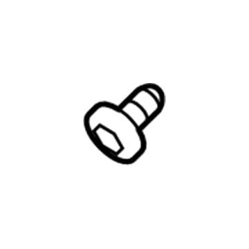 GM 11612061 Belt & Retractor Upper Bolt