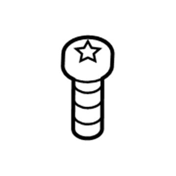 BMW 07-14-9-258-986 Torx-Bolt With Washer
