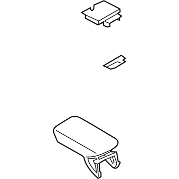 Ford FA1Z-5806024-AF Armrest Assembly