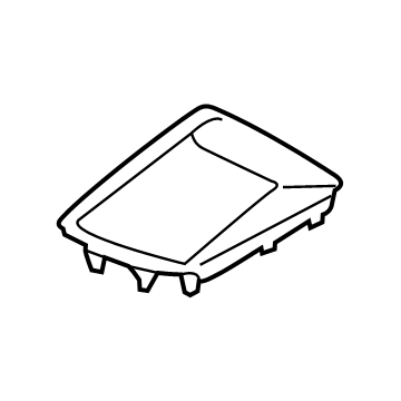 BMW 51-45-9-396-260 TRIM PIECE FOR HEAD-UP DISPL