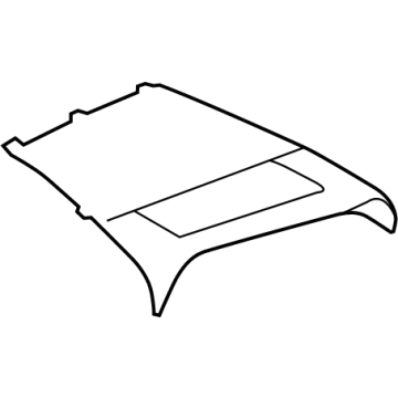 BMW 51-45-9-396-268 COVER, CENTER SPEAKER