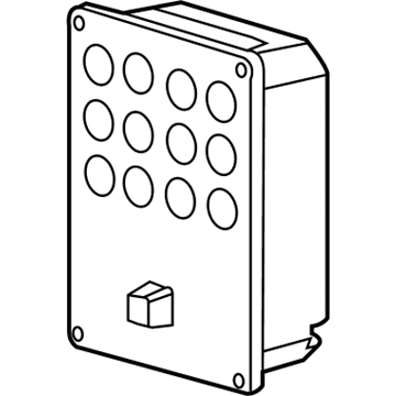 GM 89060341 Electronic Brake And Traction Control Module Kit