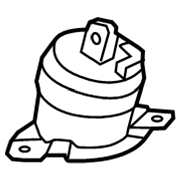 Acura 50820-TA1-A01 Rubber Assembly, Engine Side Mounting