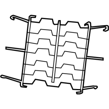 Mopar 68284378AA FLEXMAT-Front Seat Back