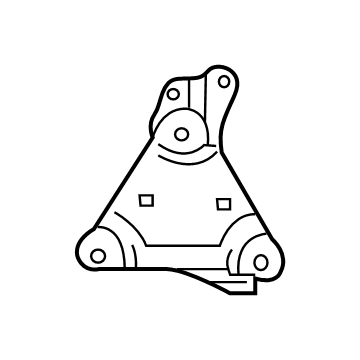 Lexus 88161-60010 Bracket, Blind Spot Monitor