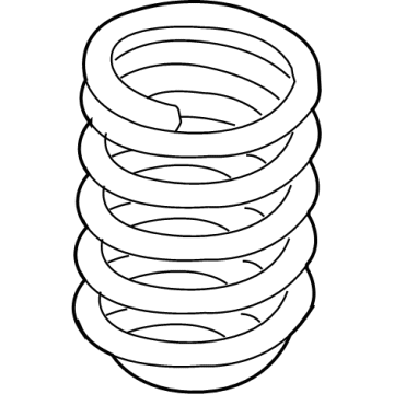 BMW 31-33-6-890-980 FRONT COIL SPRING