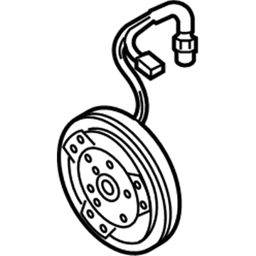 Nissan 92660-EZ40A Clutch Assy-Compressor