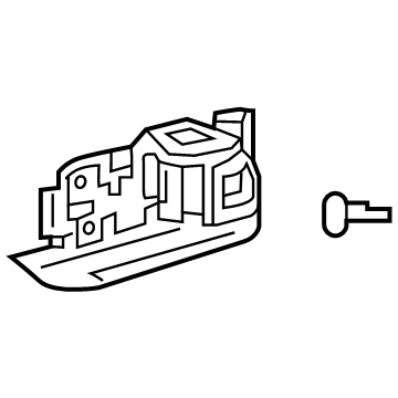 Toyota 69205-33140-A0 Handle Sub-Assembly, Doo