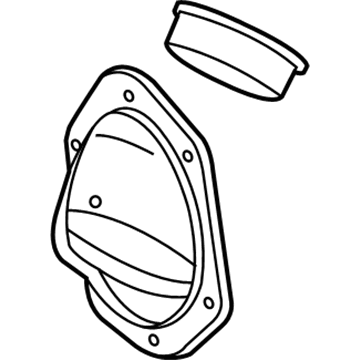 Toyota 45025-60212 Coupling Shield