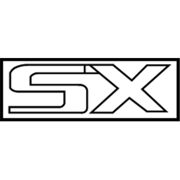Kia 863151M000 Sx-Emblem