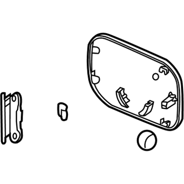 GM 95987173 Fuel Door