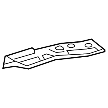Toyota 61708-0A010 Reinforce Plate