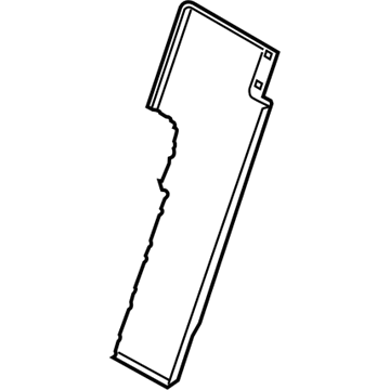 BMW 52-20-7-436-509 Trim Panel, Backrest, Middle