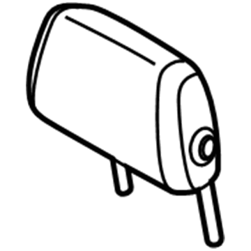 BMW 52-20-7-447-335 HEAD RESTRAINT CENTER IMITAT