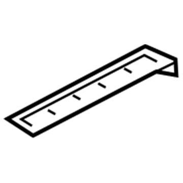 BMW 51-77-7-155-387 Impact Protection, Left Sill