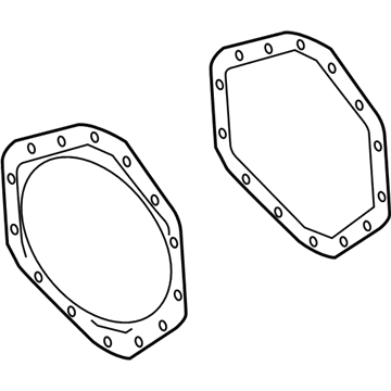GM 12471311 Cover Kit, Rear Axle Housing (10.5)