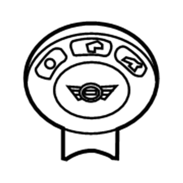 BMW 61-30-3-456-372 Radio Remote Control Pca