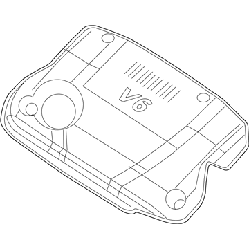 Kia 292403E450 Engine Cover Assembly