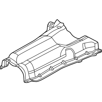 BMW 51-48-8-038-979 Fuel Tank Heat Insulation