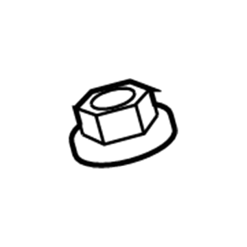 Acura 90364-SJA-003 Nut, Self-Lock (10MM)