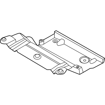BMW 51-48-8-070-511 HEAT INSULATOR FLOOR PANEL T