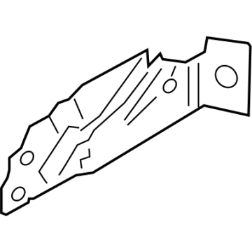 BMW 51-48-8-074-672 HEAT INSULATION ENGINE MOUNT