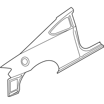 Hyundai 71503-2CB00 Panel Assembly-Quarter Outer, LH