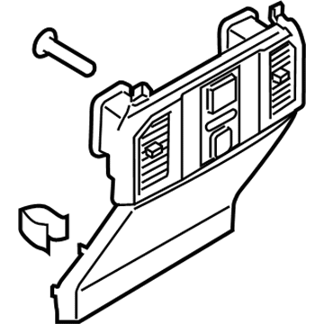 Ford FL3Z-15045E24-CA Rear Trim Panel