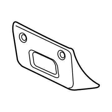 GM 84461476 License Bracket