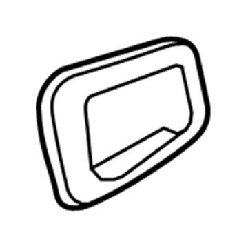 Honda 83542-SJC-A11ZA Cover, R. Grip *NH526L* (GQ SATIN SILVER)