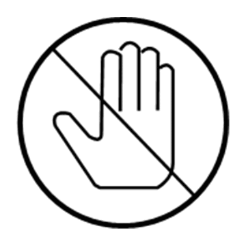 Toyota 74529-60040 Caution Label