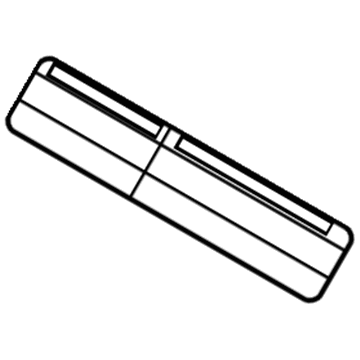 Lexus 74529-60020 Plate, Back Door Caution