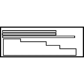Toyota 88723-60131 AC Label