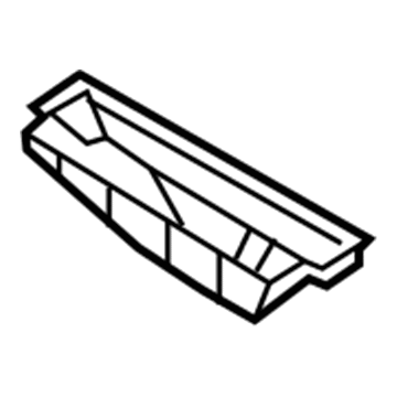 Kia 971411D000 Insulation-Heater Lower