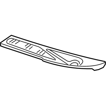 Ford F57Z-78022A69-A Cowl Grille