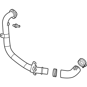 GM 12703917 Outlet Pipe