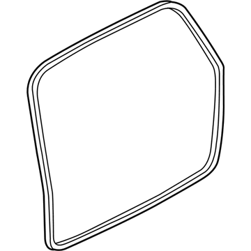 Kia 0K53A62760 Weatherstrip-Back Door