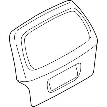 Kia 0K52Y62020B Door Assembly-Back