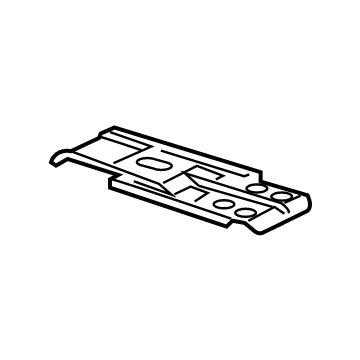 Mopar 68089777AB SKIDPLATE-Front AXLE/TRANSFER Case