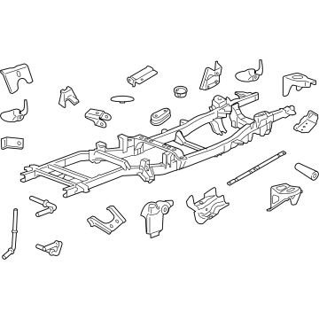 Mopar 68461411AC FRAME-CHASSIS