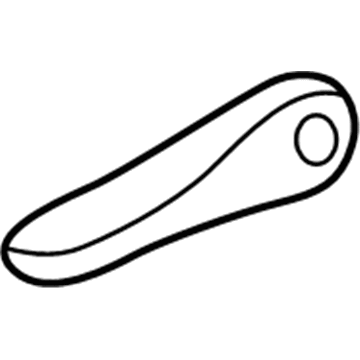 Honda 81180-TG7-L51ZA Armrest Assembly, Left Front Seat (Shadow Beige) (Leather)