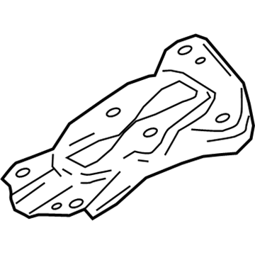Lexus 48717-10010 Bracket, Rear Suspension